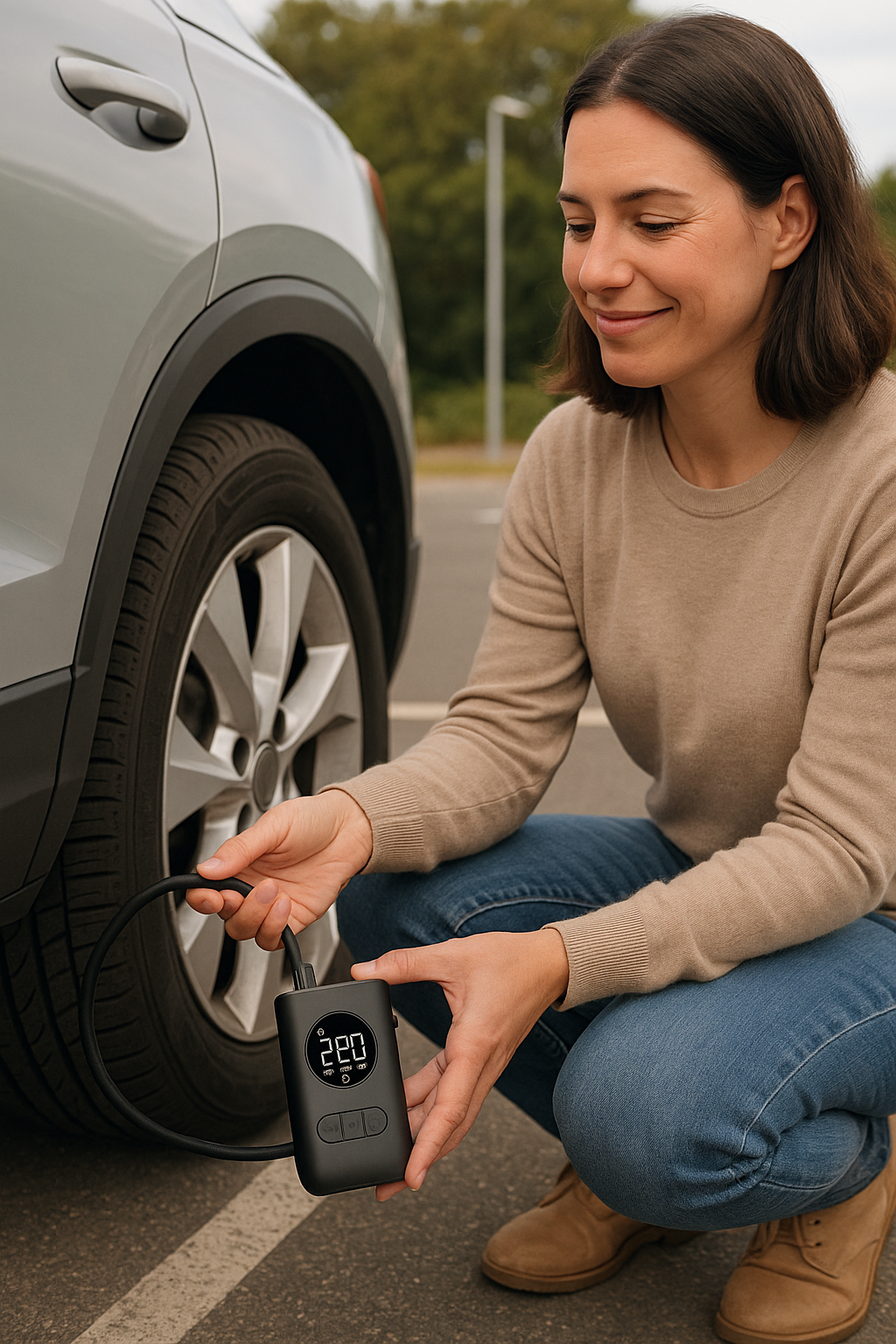 Nest & Trail Co. Portable Tyre Pump
